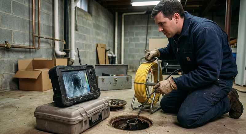 Drain Camera Inspection in Fairfax, VA