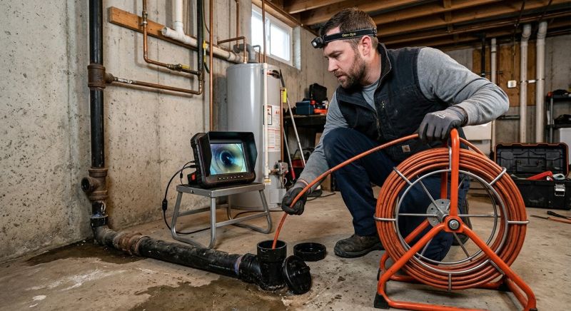 Plumbing Camera Service in Gig Harbor, WA