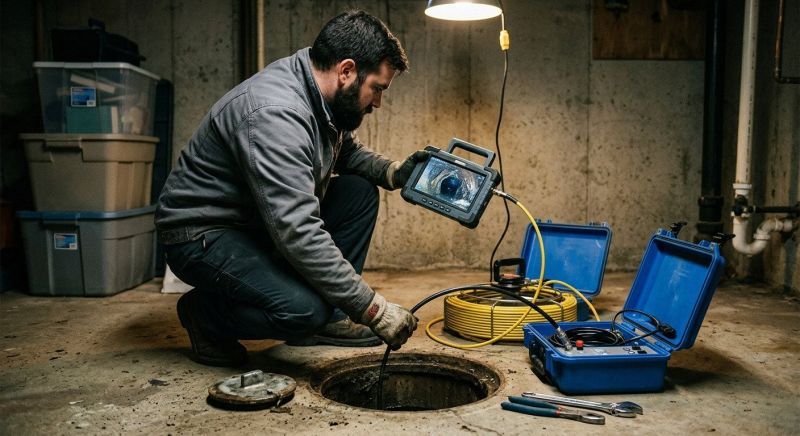 Sewer Drain Inspection Service in Cumming, GA