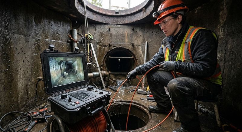 Sewer Video Inspection in Rockville, MD
